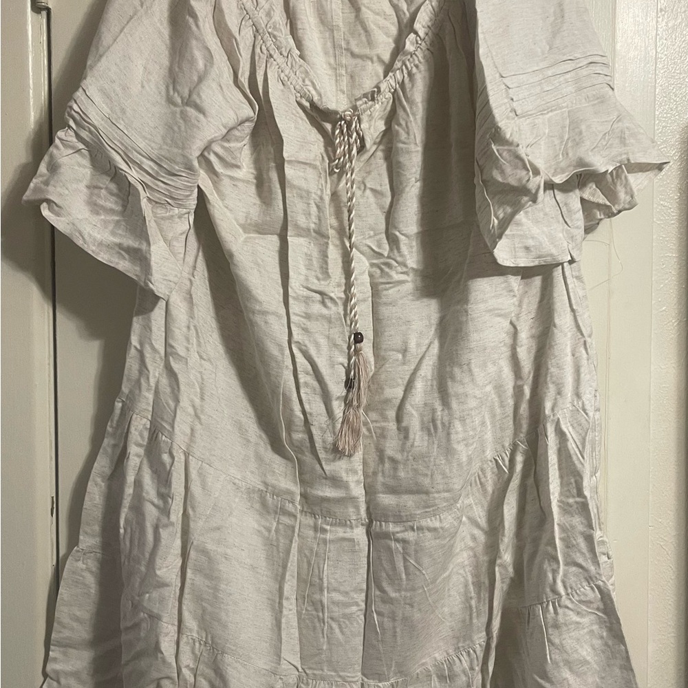 Mlle Gabrielle Cream Dress